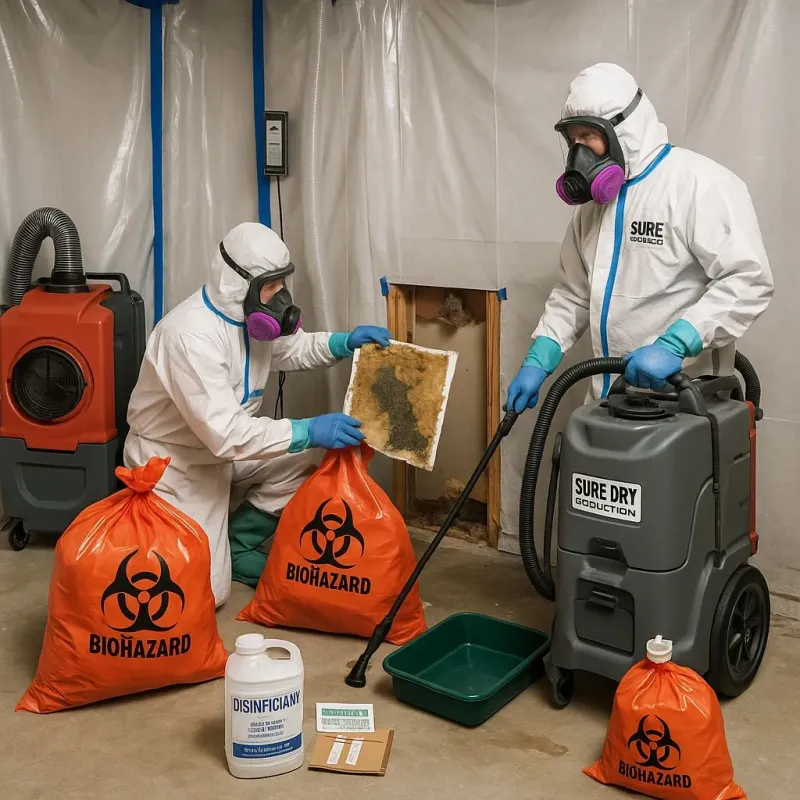 Contaminated Water Handling Protocols process in Clay County, TX