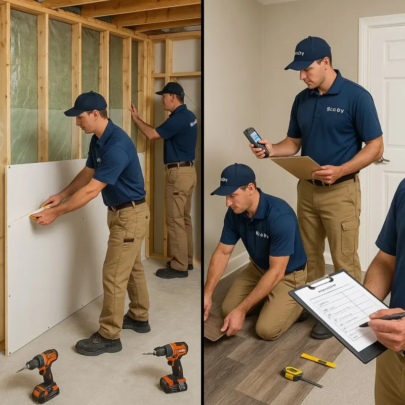 Repairs and Reconstruction process in Clay County, TX